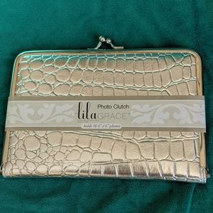 Lila Grace Photo Clutch